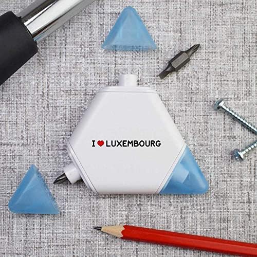 Azeeda 'I Love Luxemburgo' Compact DIY Multi Tool