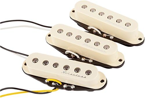 Fender Strat Hot Noises Pickups, branco envelhecido, conjunto de 3 parte da guitarra elétrica