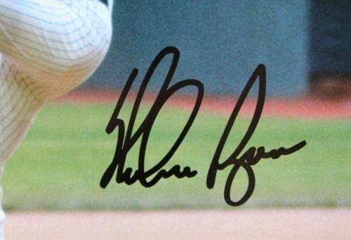 Nolan Ryan autografou o New York Mets 8x10 Wind Up Photo- AIV HOLOGRAMA - Fotos autografadas da MLB