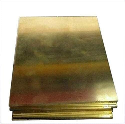 Zhengyyuu placa de latão folha de cobre alumínio de metal folha folha placa de folha de cobre placa de folha de folha de folha de barro