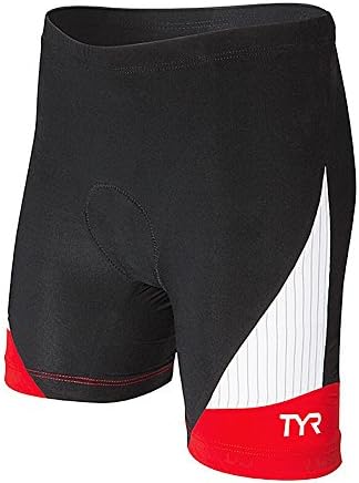 Tyr Sport Sport Women's Sport Carbon Carbon 6 polegadas Tri compressão shorts
