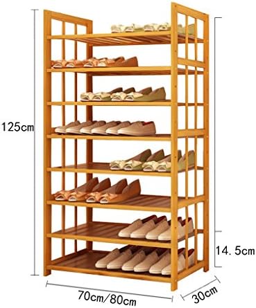 Rack de sapatos simples de várias camadas multi-camada Oxford Poto à prova de poeira Rack de armazenamento da caixa de