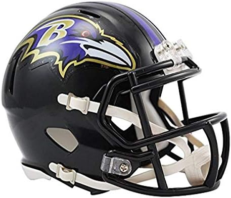 Riddell Baltimore Ravens Speed ​​Mini Futebol Capacete