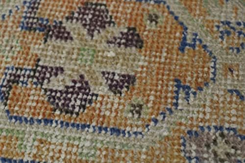 Sarikaya travesseiro Kilim Pad, tapete de tapete, tapete de estimação, almofada de gato, tapete amarelo, tapete de