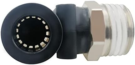 Beduan Push para conectar o encaixe, tubo de 3/8 OD x 1/4 NPT MACH PNEUMATICAT ARTIPTING SLIET LINDA Adaptador