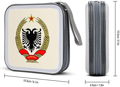 Caso de CD de águia albanesa CAS