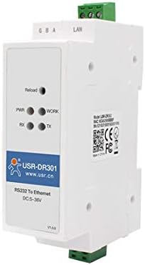 USR-DR301 DINHRAIL RS232 CONVERSOR SERIAL PARA ETHERNET TAMINHO TAMINHO RS232 ETHERNET SERIAL DISPOSITIVO SUPORTIR WebSocket