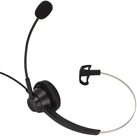 VIFEMIFY OFFERENCIONETION MONAURAL CALL CENTER SUPORTA O CONTROLO DE VOLUME DE VOLUGE E MICE MUTE H360 -3,5MV 3,5 mm