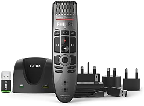 Philips Smp4000 com Philips ACC4100 Airbridge Wireless Receiver para SpeechOne e Speechmike Premium Air