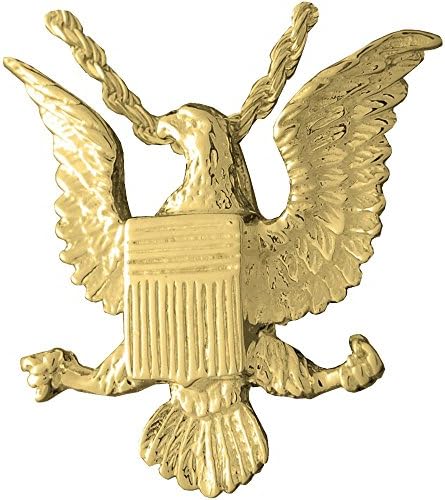 Memorial Gallery 3047yg Eagle Belge 14K Solid Yellow Gold Cremação Jóias de Pet