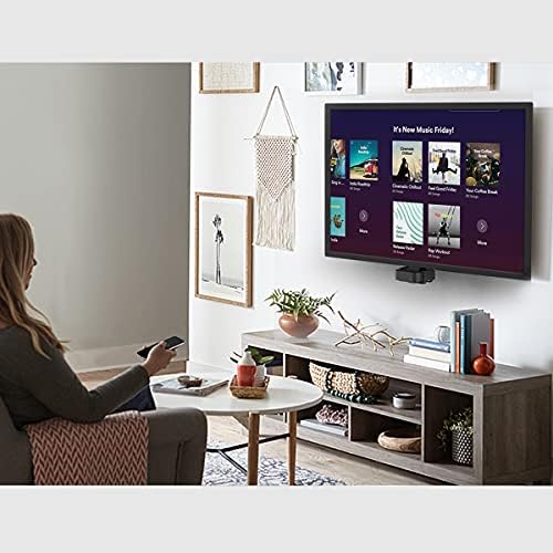 Montagem de TV de Monzlteck para Apple TV 4/4K/HD/2021, montando -o acima ou abaixo da TV