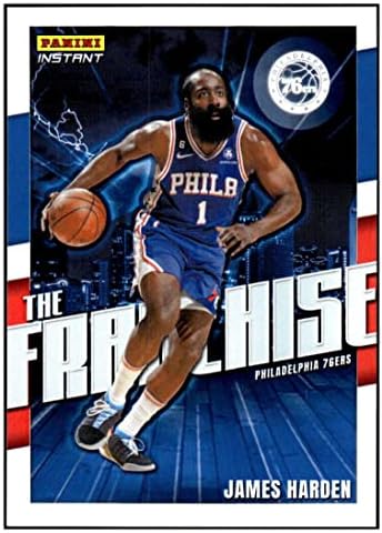 James Harden 2022-23 Panini Instant The Franchise /1436 nm+ -mt+ NBA Basketball 23 76ers