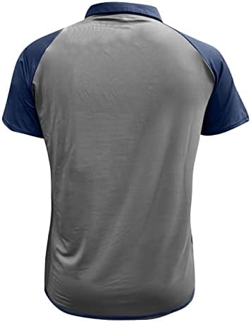 Camisa patriótica mensal, estrelas de manga curta e listras impressas camiseta rápida camisa tática de camisa de treino de treino de ginástica
