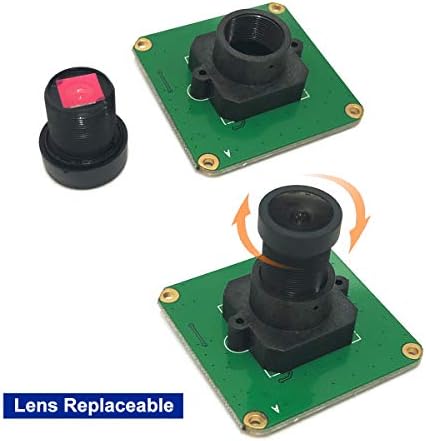 Módulo de câmera Raspberry Pi Innomaker 5mp 1080p Ov5647 Sensor com filtro M12 FOV90 IR Len para Raspberry Pi 4,