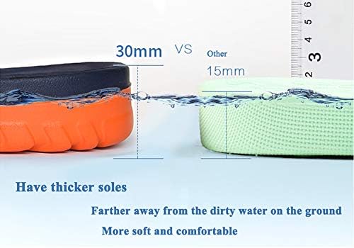 Sandálias de piscina de homens de sopa, sandálias de piscina rápida anti -deslizamento eva de sapatos de chinelos macios