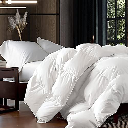 Luxuoso gêmeo/gêmeo xl xl ganso Down Comperador de penas Down Down Father Fiber Duvet Tampa de algodão egípcia - Design