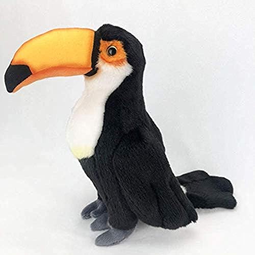 Bird de pássaro de touco realista Toy de pelúcia de pelúcia 13,78 Presentes de brinquedo de pelúcia para crianças aniversário