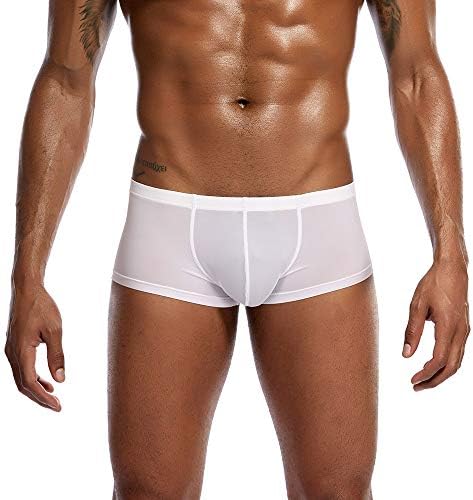 Masculino boxers de algodão masculina cueca shorts de roupa de baixo