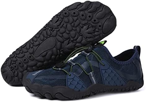 Minimalista dos homens Barefoot Trail Sapatos de água corrente | Caixa de dedão largo | Natureza inspirada