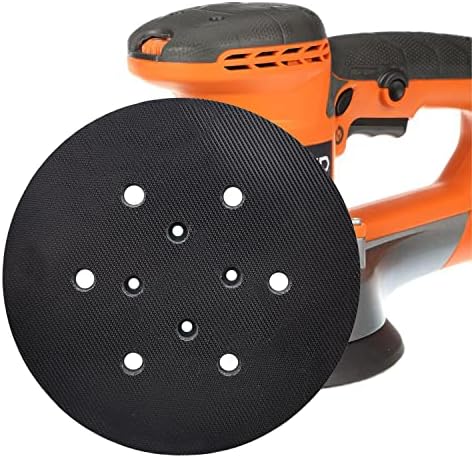 6 polegadas de 6 orifícios gancho e laço de lixamento para ridgid r2611 lixadeira de órbita aleatória