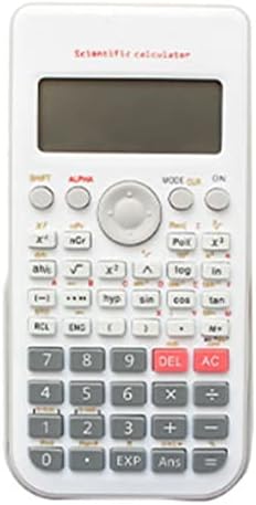 Calculadora de estudante de calculadora de alunos clássicos de quul calculadora científica de função científica multifuncional portátil calculadora de tela grande (cor: d, tamanho