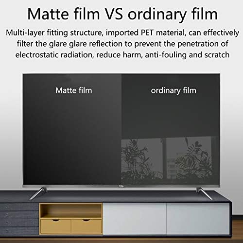 AIZYR de 32-65 polegadas TV Protetor de tela azul Filtro de luz Matte Anti-Glare/Anti Scratch Film Alief