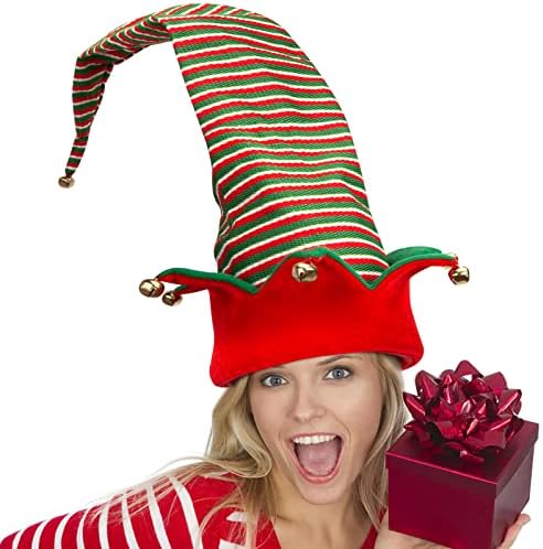 Domestar 1pc chapéu de elfo de Natal e conjunto de pinheiros de 120pcs