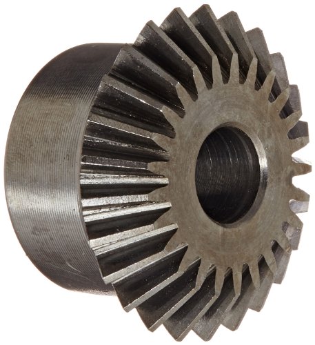 Martin M2025 Mitre Gear, ângulo de pressão de 20 °, aço de alto carbono, polegada, face de 0,250 , diâmetro do furo de 3/8, diâmetro de inclinação de 1,25 , diâmetro externo de 1,32, 25 dentes, 25 dentes