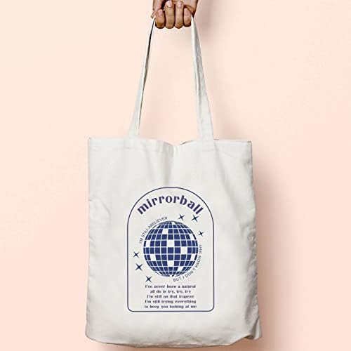 Tobgbe Álbum Ideia Presente Singer Álbum Versão Tote Bag Singer's Merchandise Song Shopping Shopping Bag Singer Support Gift