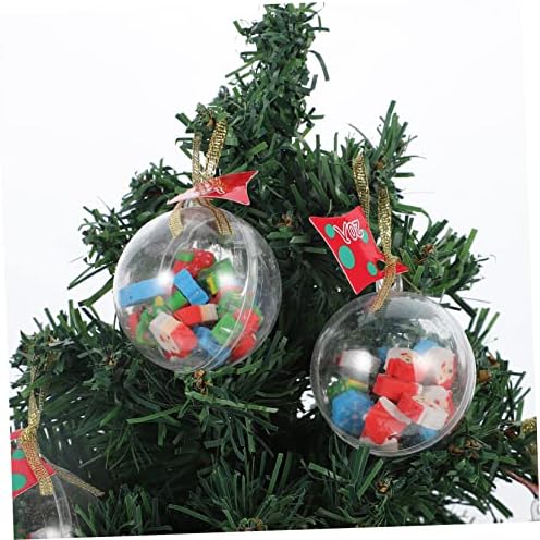 KISANGEL 12 SETS PACOTE CONFETTI MINI AGEM DE Holida de Natal Clear Presens Clear Stationery Students Festy Fester