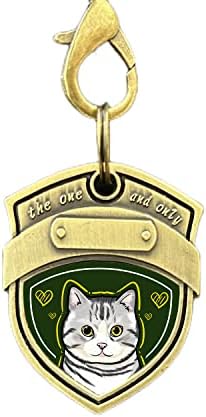 Hiyoshi personalizada lindas colares de gatos personalizados tags de gato para animais de estimação Tags de identificação para
