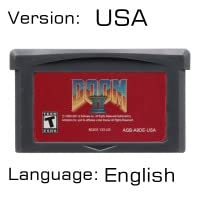 Cartucho de cartucho de jogos retrô clássico para Game Boy Advance GBA SP GBM NDS NDSL English-Kong 1 USA English