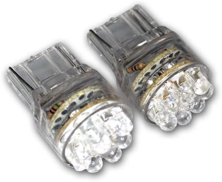 TuningPros LEDTL-T20-A15 LUZ DE TRANTAÇÃO TAXA T20 LUBELA T20, 15 LED AMBER 2-PC Set