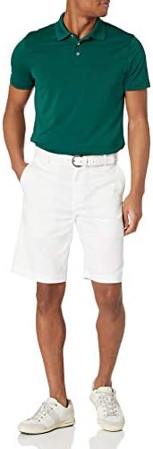 Essentials Men Slim-Fit Straw Sech Golf Polo Shirt