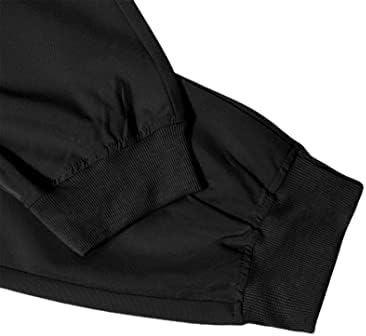 Calças de carga feminina de Avanova com bolsos casuais cinturas de cordão solta longa