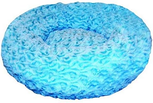 Cama de rosquinha de estilo Catit, Rosebud, x-small azul