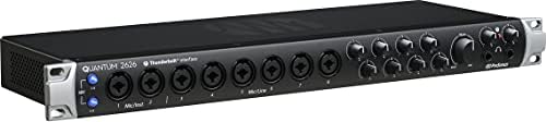 Presonus Quantum 2626 26x26 Thunderbolt 3 Interface de áudio M1 Compatível com chip