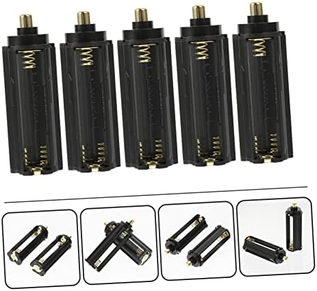 CLISPEED 15 PCS 3 Bateria rack lanterna Baterias LED Flash Light Battery Caixa Lanterna Lanterna 3 Aaa Battery Suports 3