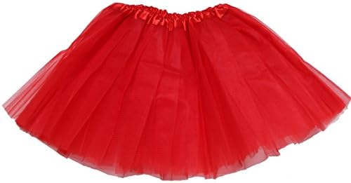 Goodteck recém -nascido infantil menina profissional 3 camadas de dança tutu tule skirt¡