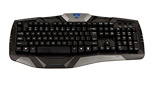 PC - Cobra Ekm739 Teclado de jogo de combate -ex para Mac Linux