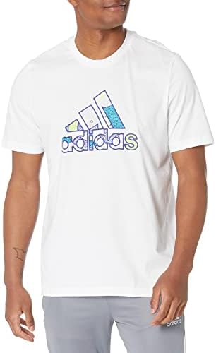 Distintivo de gráficos esportivos da Adidas Men's Sport