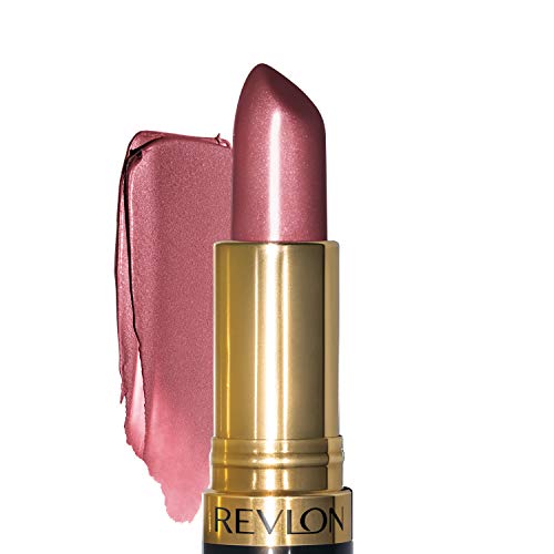 Revlon Super Lustrous Lipstick com óleo de vitamina E e abacate, batom de pérolas em Mauve, 460 corar Mauve, 0,15 oz