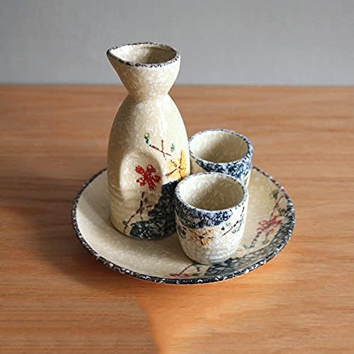 Paynan Japanese Cerâmica Japanesa de Cerâmica Vinho Branco Pot Pot Glass Drinkwares Retro Defesa