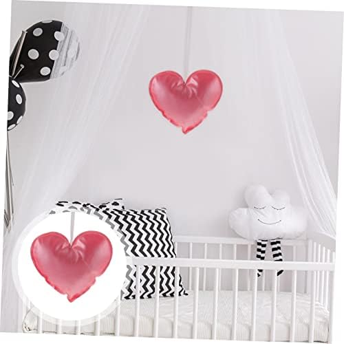 Besportble 2pcs Pingente de coração Acessórios domésticos decoração de berçário de bebê decoração de garotos desenho