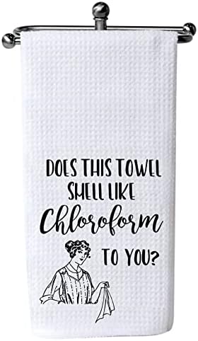 Xikainuo faz essa toalha cheira a clorofórmio para você waffle algodão toalhas de cozinha, decoração de cozinha toalha saco