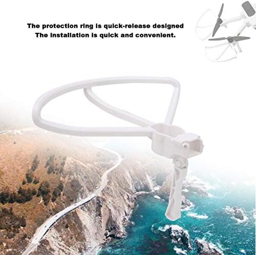 Protetor de hélice do drone RC Gedourain Protecte os acessórios de drones de hélice para Hubsan Zino H117S com um suporte