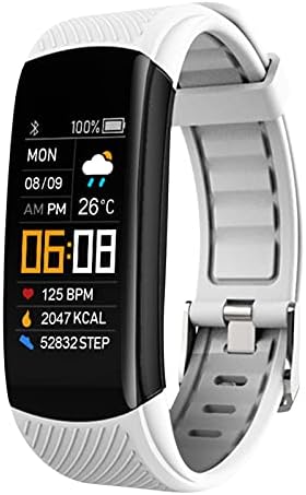 Xunion #3W6J3I Smart Watch Pressão arterial Monitor de frequência cardíaca Pulseteira esportes IP67 Pulseira à prova d'água para iOS Android