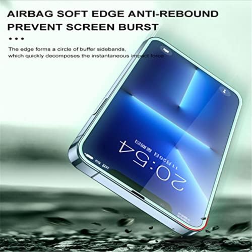 Keoyuda 3pack Airbag Luminous Privacy Screen Protector para iPhone 13 Pro Max Tempered Glass Film 13Pro Anti-Peeping