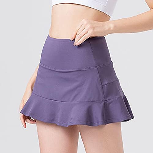Camisa de ioga para mulheres Mangas curtas Mulheres personalizadas Soild Alta de cintura alta perneiras que executam shorts