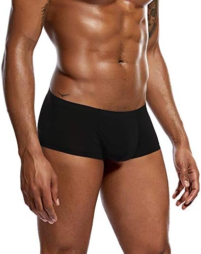 Masculino boxers de algodão masculina cueca shorts de roupa de baixo